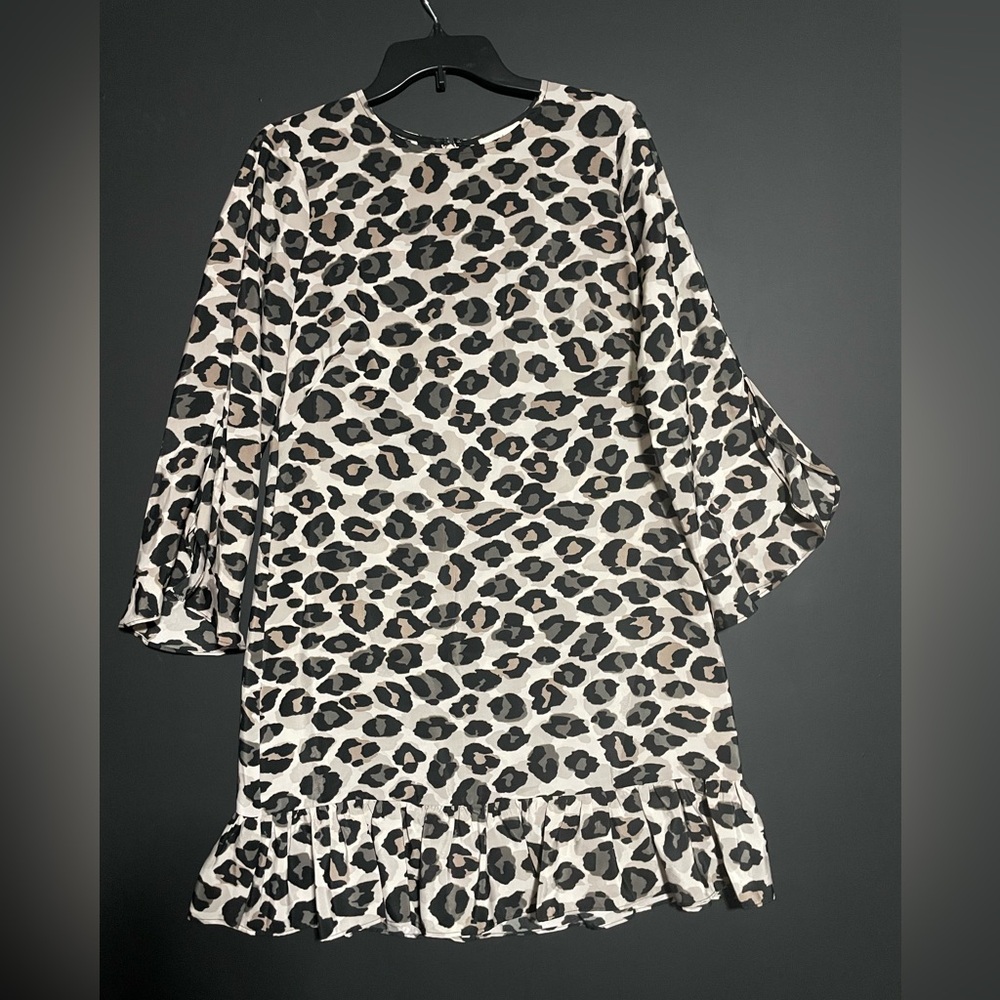 Eliza J Animal Print Dress